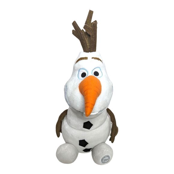 Disney Store‎ Olaf Snowman 15in Frozen Toy Plush Stuffed Animal Frozen Movie - Picture 6 of 7